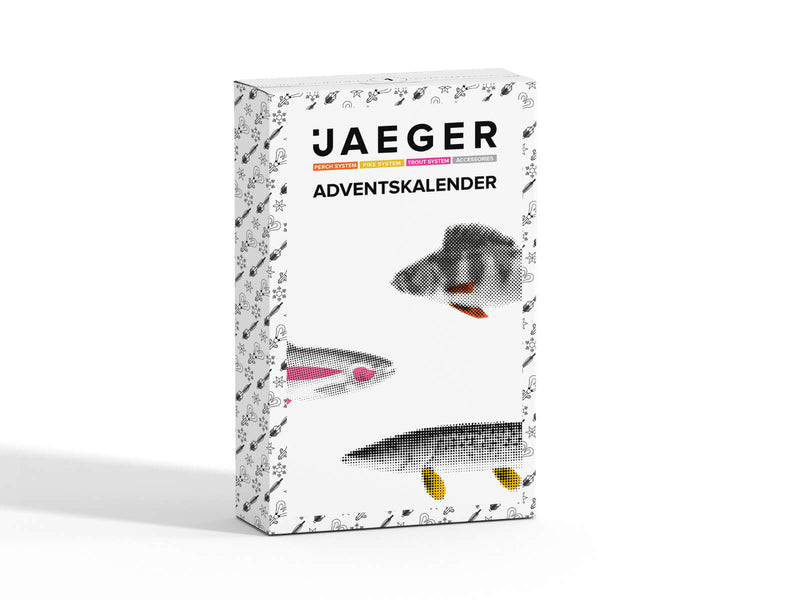 angel adventskalender 2024 raubfisch barsch hecht forellen JAEGER FISHING