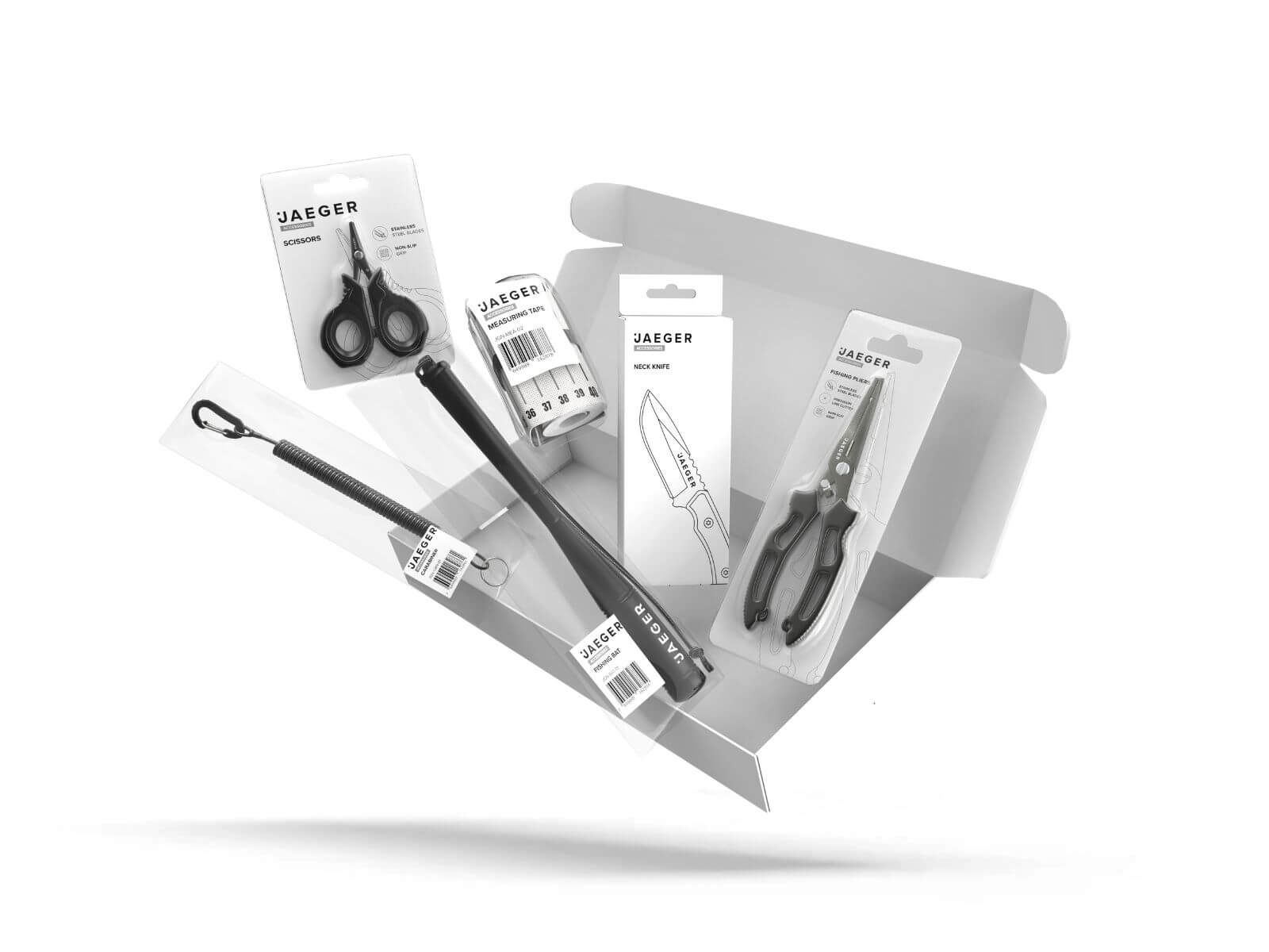 JAEGER Accessories Kit Angelzubehör Set