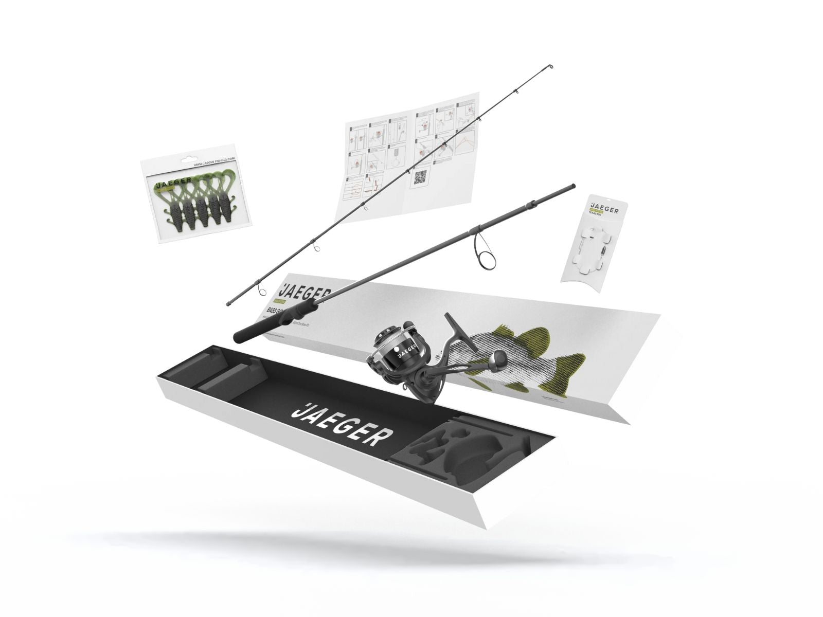 Bass Go Kit - All In One Bass Fishing Combo