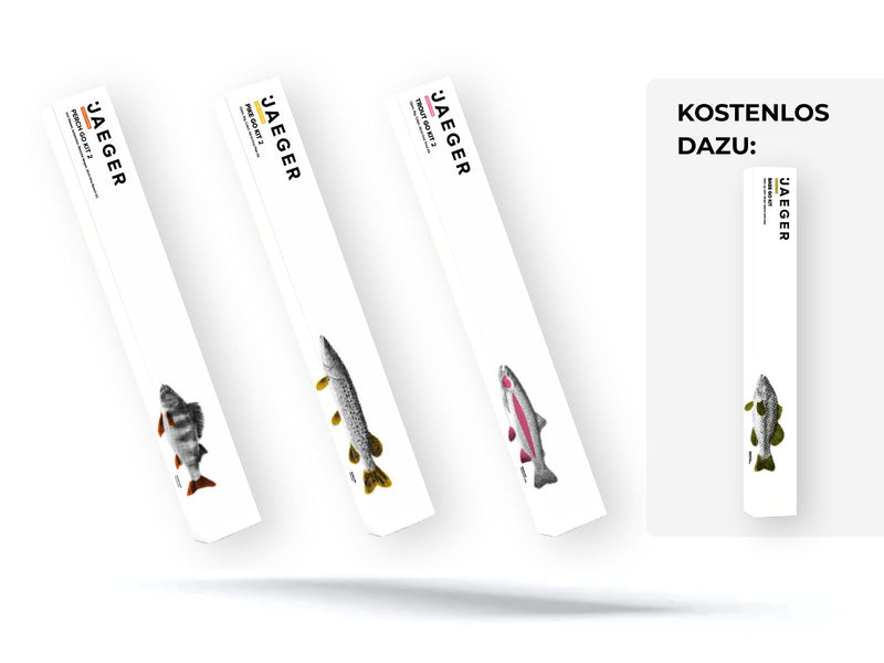 Barsch & Hecht & Forellen Bundle - 3x GO KITS