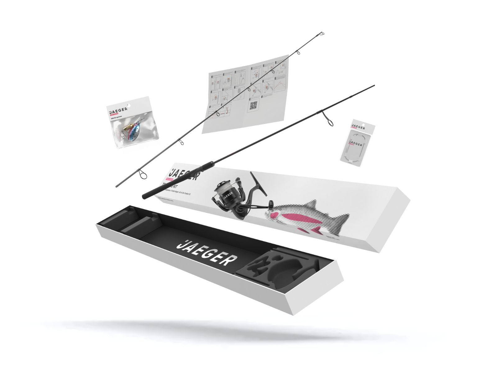 JAEGER Trout Go Kit 2 - Forellen Starter Combo