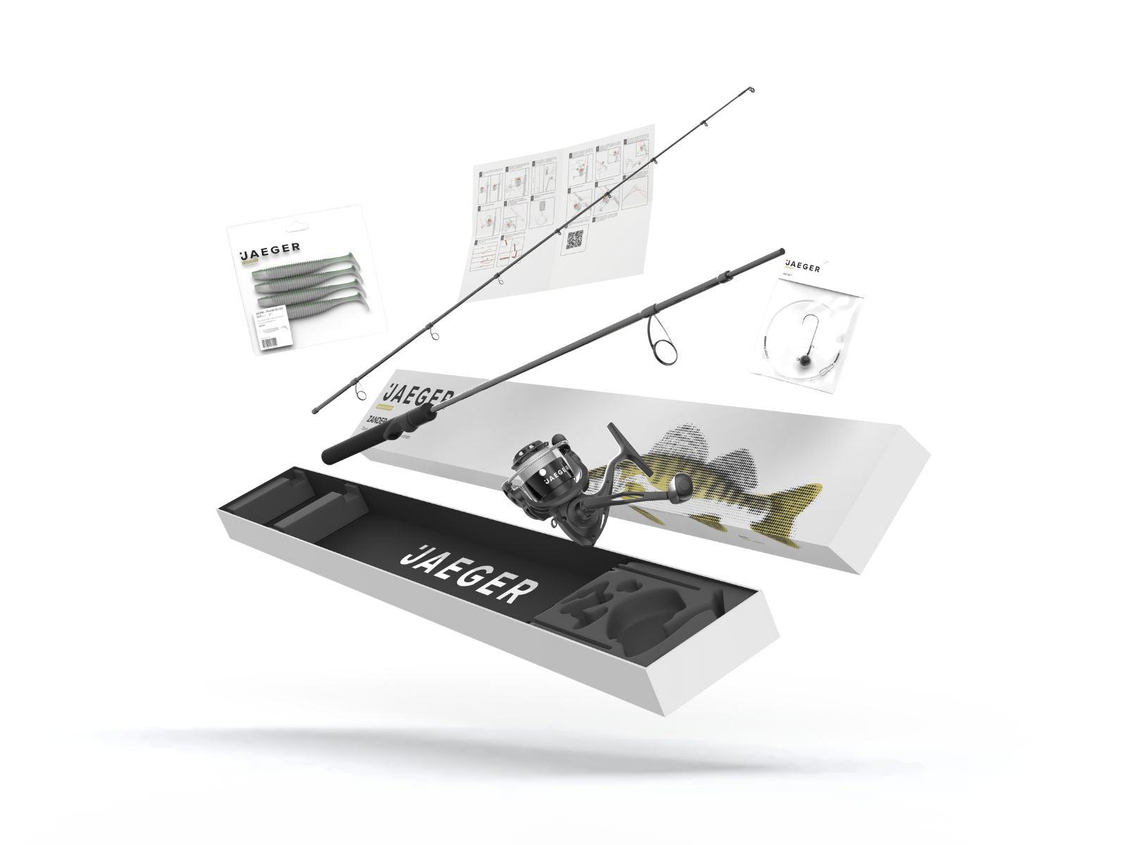 ZANDER GO KIT – Starter Combo für Zanderangeln