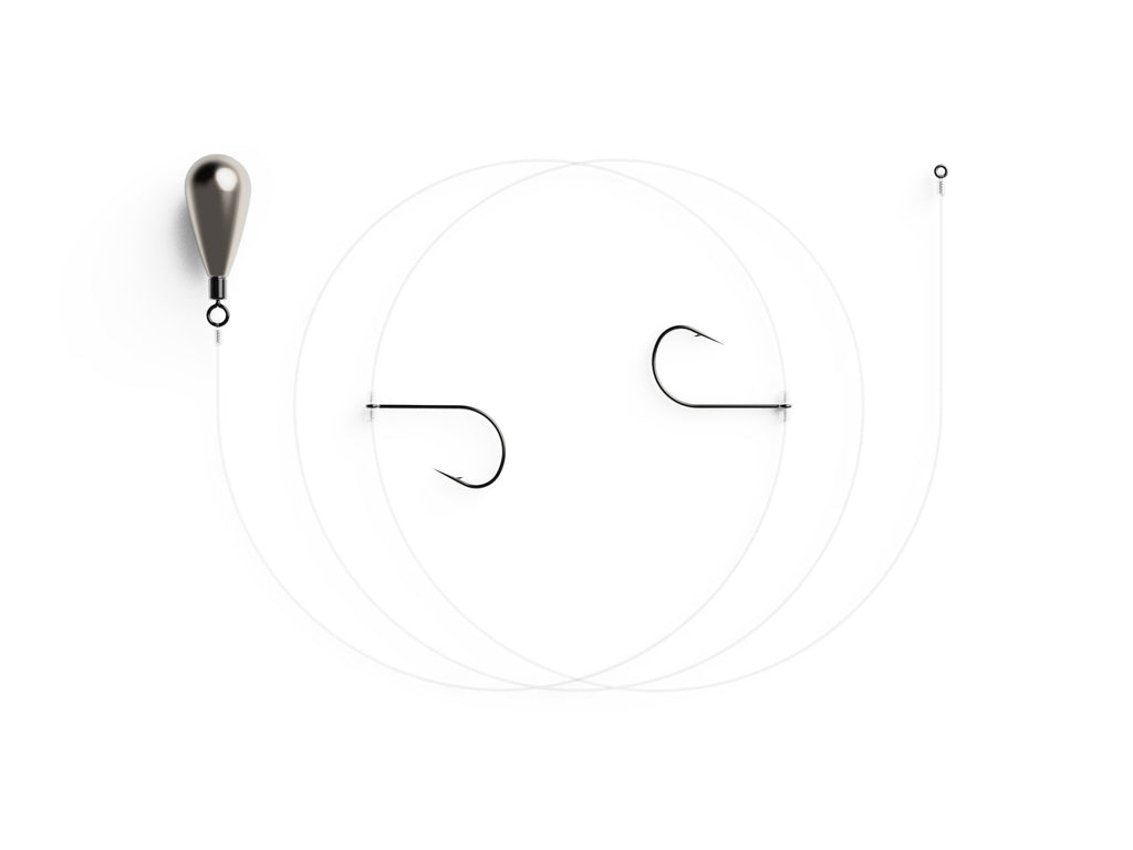 2 Drop Shot Rig Drop-Shot Rig - Perch Rig – JAEGER
